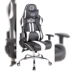 CLP Gaming Bürostuhl Limit XM Kunstleder schwarz/weiß