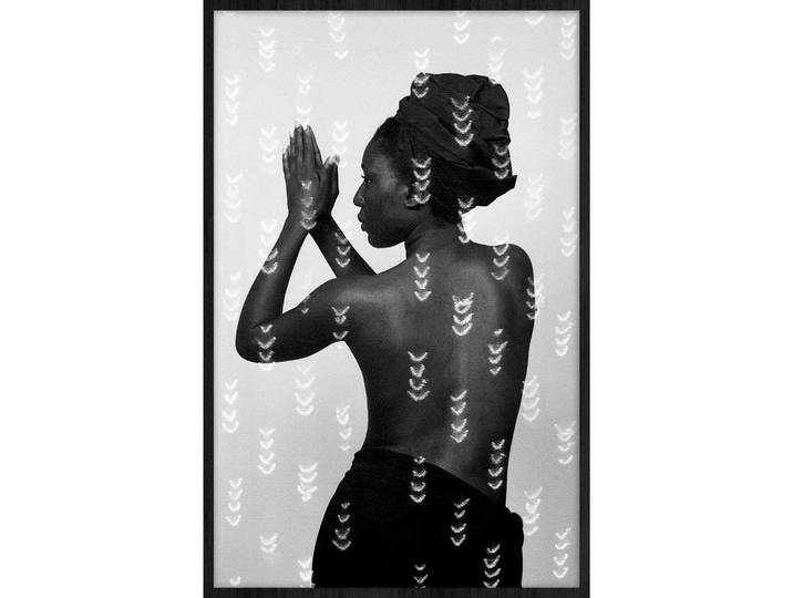 Wandkraft Bild, Schwarz, Kunststoff, 98x148x10 cm, einfache und schnelle Anbringung, Bilder & Rahmen, Bilder, Wandbilder