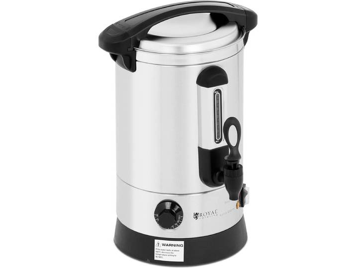 Heetwaterdispenser - 6\,5 L - 1.500 W - dubbelwandig - Royal Catering