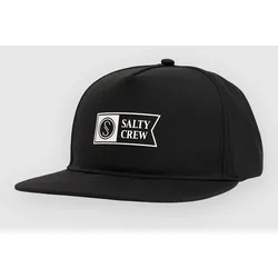 Salty Crew Apex Snapback Cap black Gr. Uni