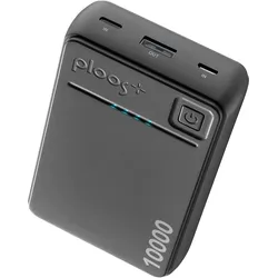 Cellularline CELLULAR LINE Powerbank PLPB10000K (10000 mAh (10000 mAh, 10 W, 37 Wh), Powerbank, Schwarz