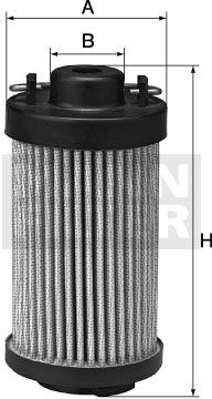 Mann-Filter Filter, Arbeitshydraulik Hd 10 158/4