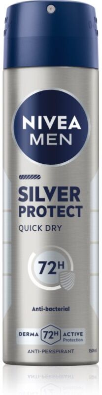 NIVEA MEN Silver Protect spray anti-transpirant 72h 150 ml