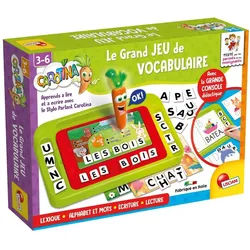 Lisciani Fr Carotina Stylo Parlant Le Grand Jeu De Vocabula (Französisch, 3 Jahre)