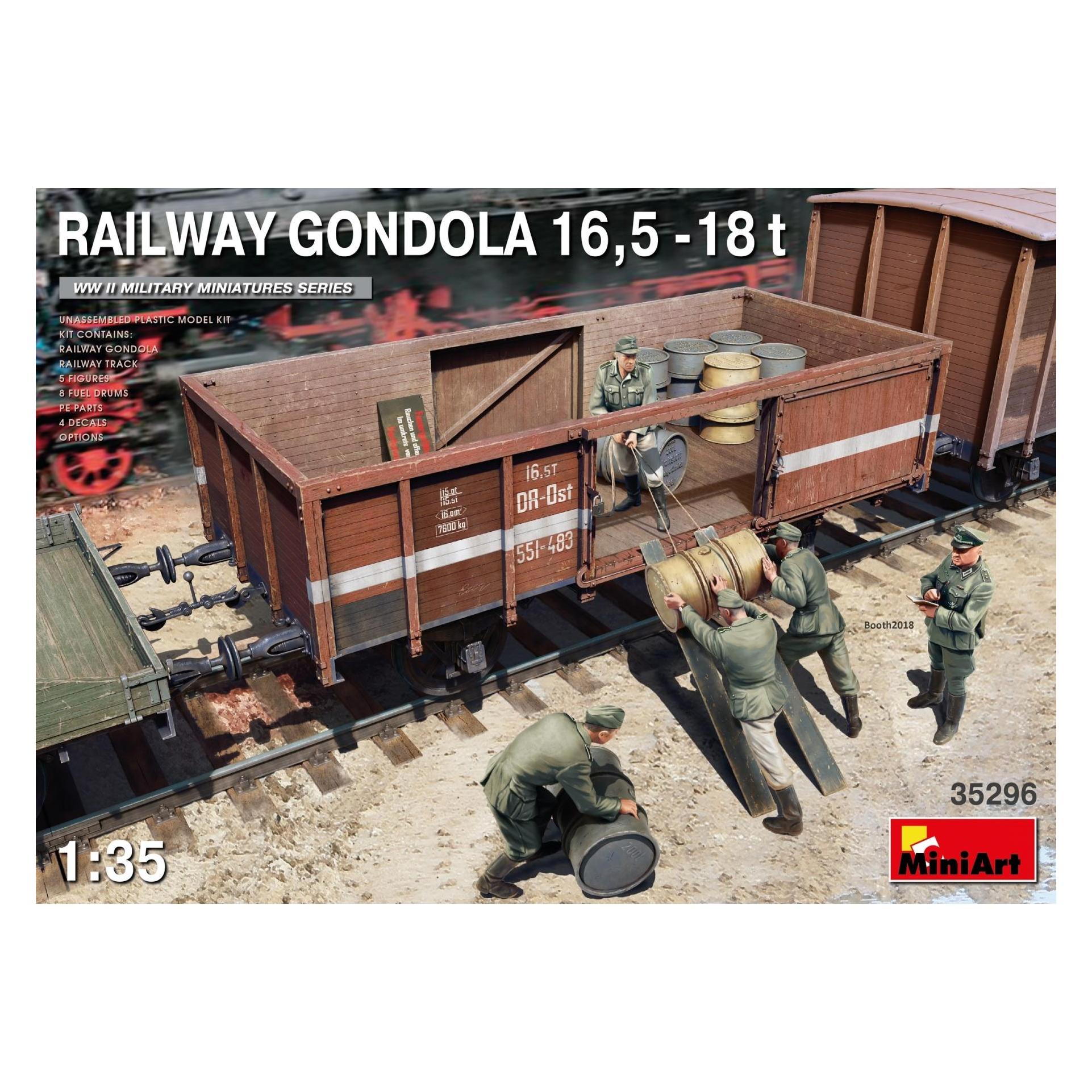 Mini art Railway Gondola 16,5-18 t (35296)