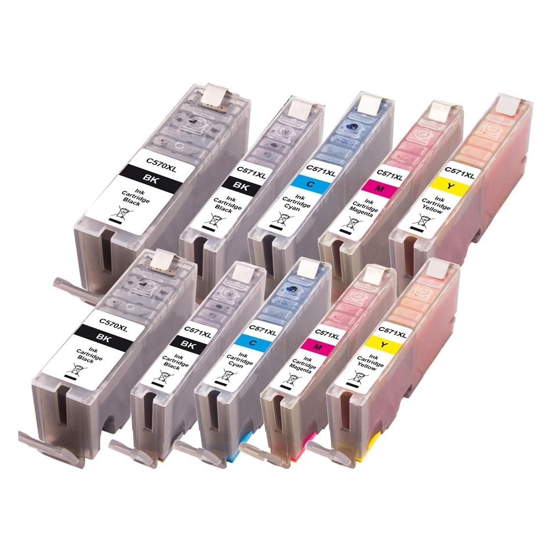 Peach Pgi-570xl, Cli-571xl (BK, C, M, Y) (PI100-311)