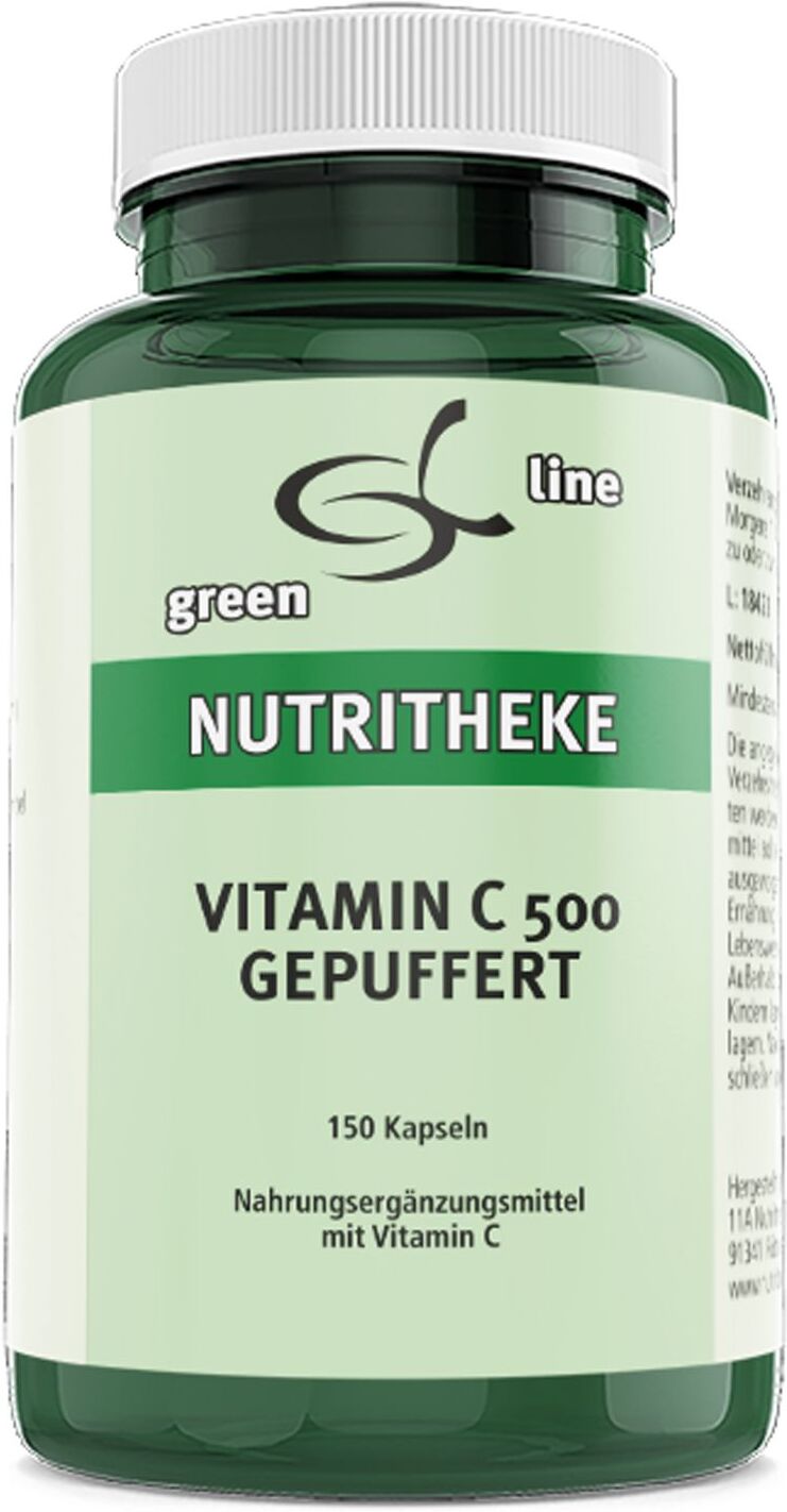 green line Vitamin C 500 gepuffert Kapseln 150 St