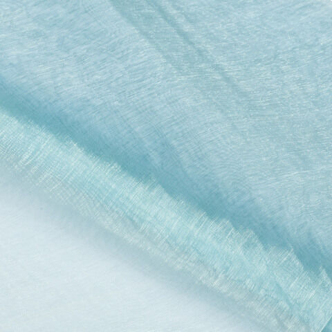 Organza "Delhi", aqua