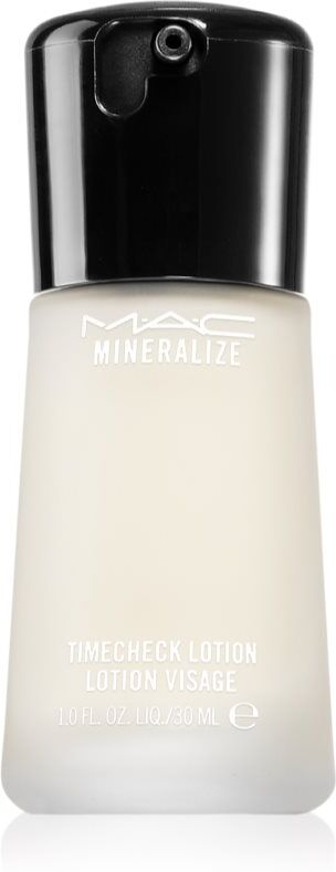 MAC Cosmetics Mineralize Timecheck Lotion crème hydratation intense pour lisser la peau et réduire les pores 30 ml
