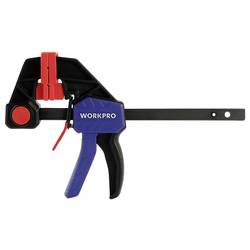 WorkPro WP232039 Einhandzwinge Spann-Weite (max.):150 mm Produktabmessung, Länge: 150 mm