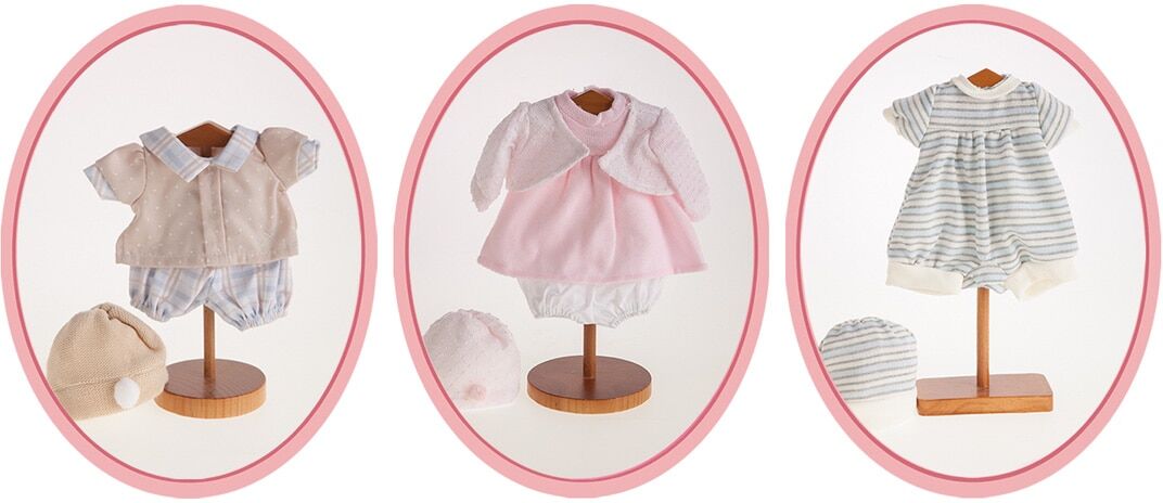 Muñecas Antonio Juan Accesorios para muñecas Vestidos .