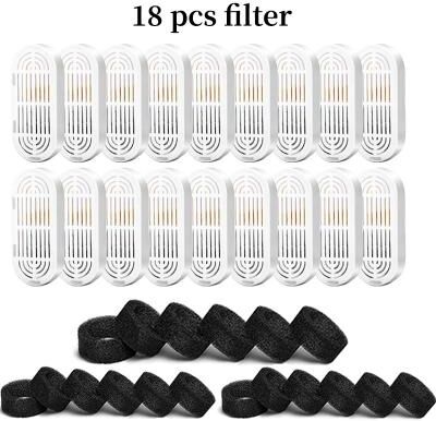 Inspired Finds FreshFlow Pet Water Fountain Replacement Filters For Cats & Dogs 18pcs Filter