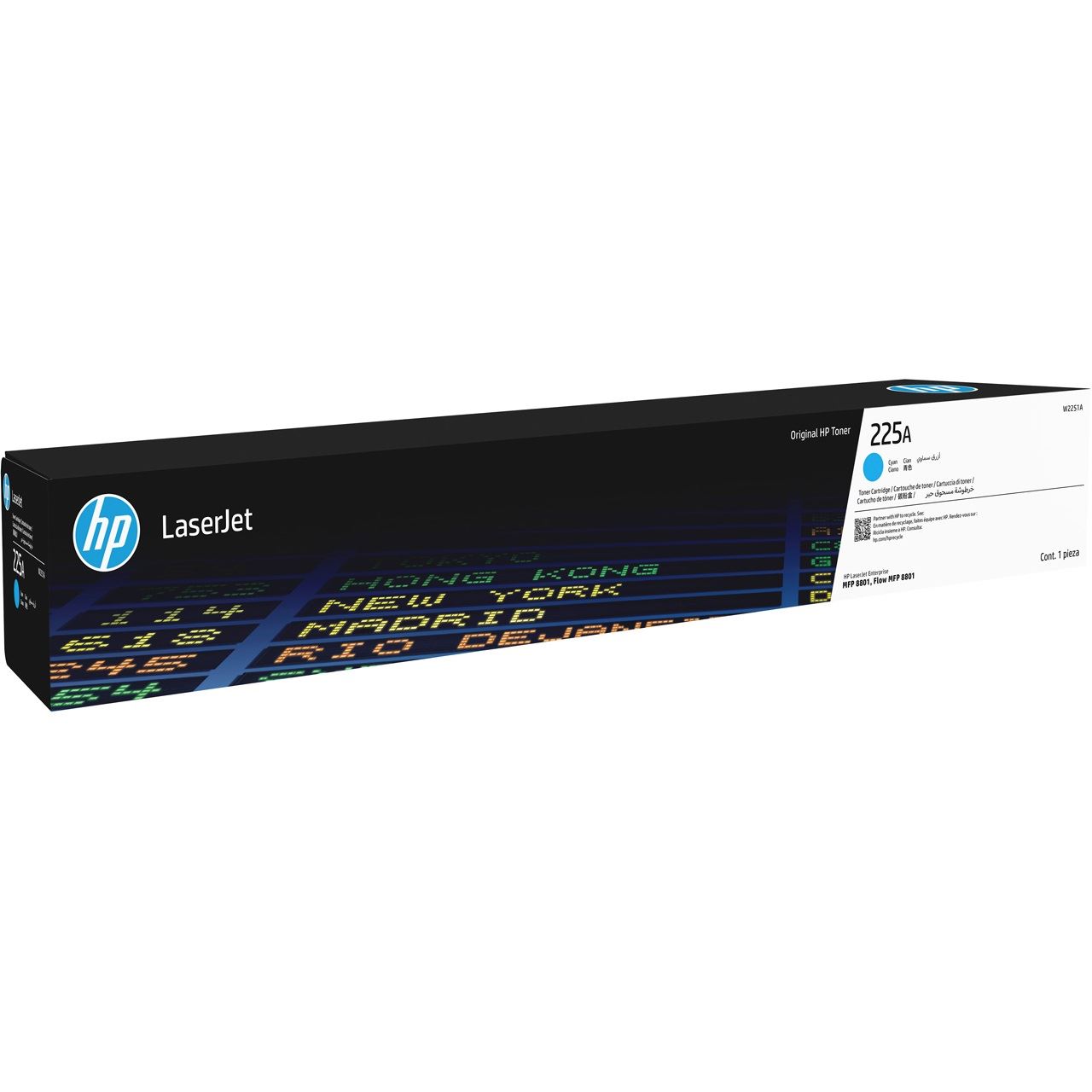 HP 225A (W2251A) cyan Tonerkartusche
