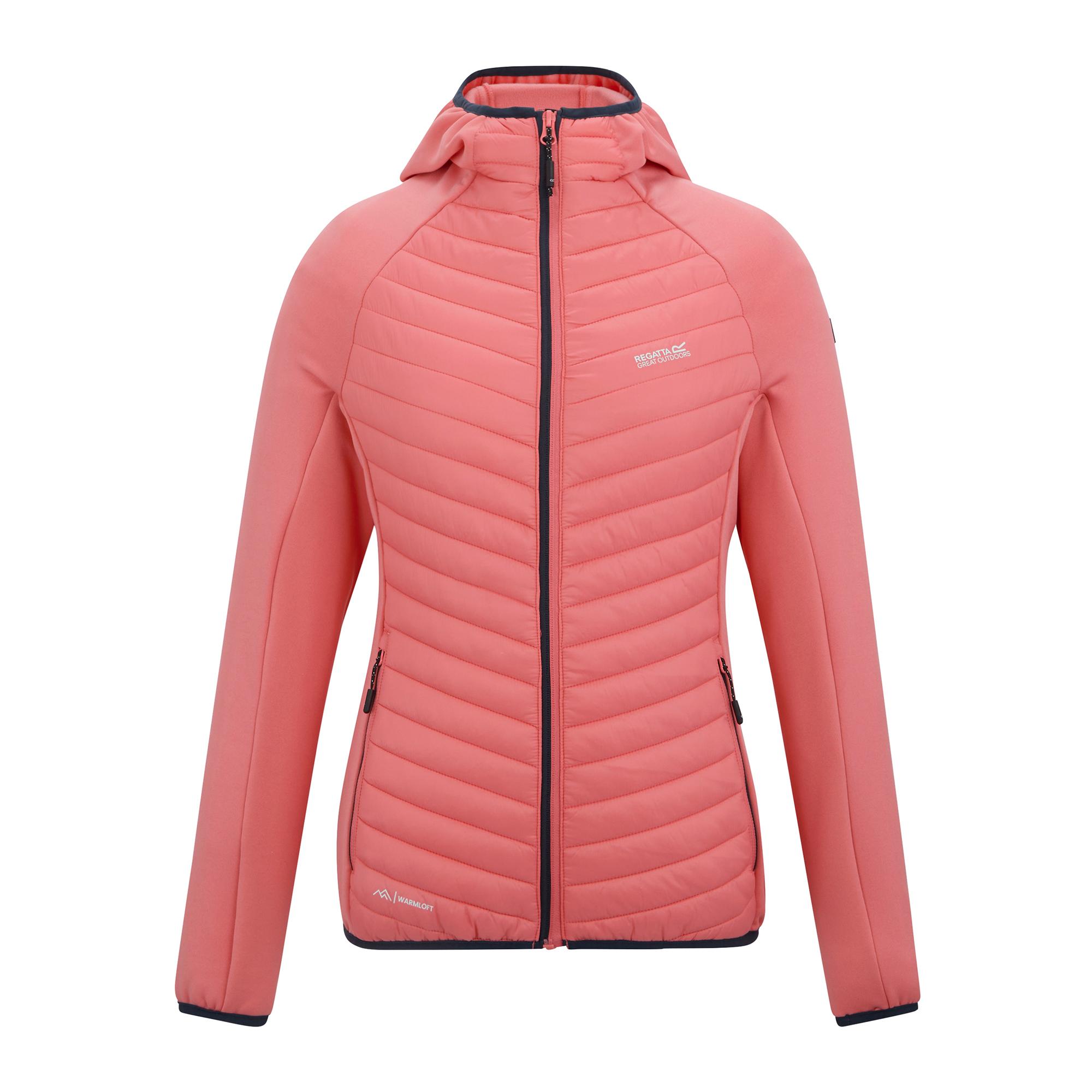Regatta Dames/Dames Anderson Hybride Jas (Perzik Roze)