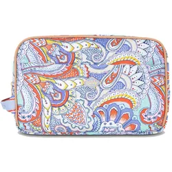 Oilily Pocket Cosmetic Bag, Necessaire, Blau, Mehrfarbig