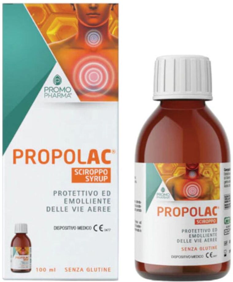 PROMOPHARMA SpA Propol Ac - Sciroppo 100ml - Sciroppo Naturale con Propoli per il Benessere del Sistema Respiratorio