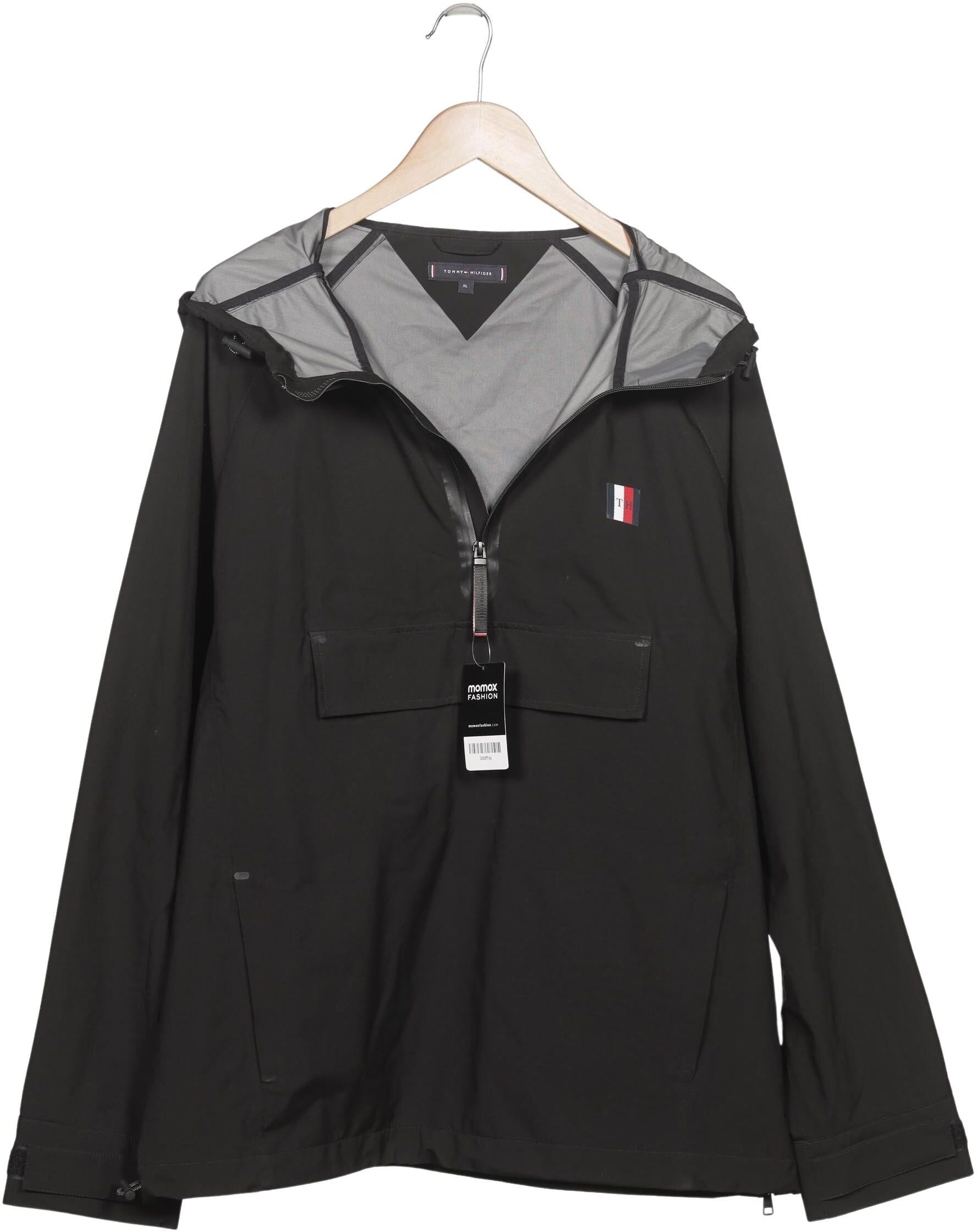 Tommy Hilfiger Herren Jacke, Schwarz, Gr. XL, kein / Etikett / Tex / Membran - Second Hand