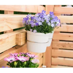 Hecht International 203700108-HE Kräuter Blumen Balkon Blumentopfhalter FLORES