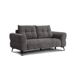 SOFA SALVINI 2,5-Sitzer, dunkelgrau