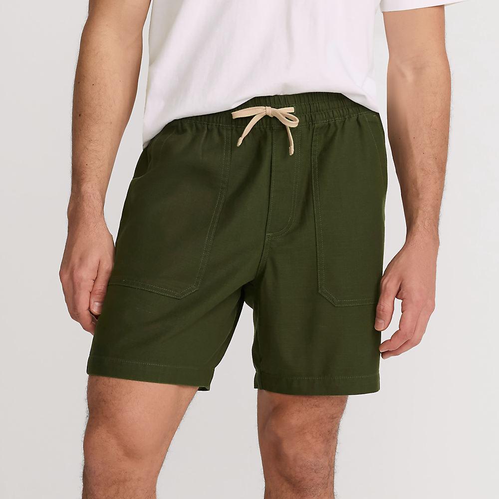 Schlupf-Shorts für Herren, Herren, size: regular, Grün, Baumwolle, by Lands' End