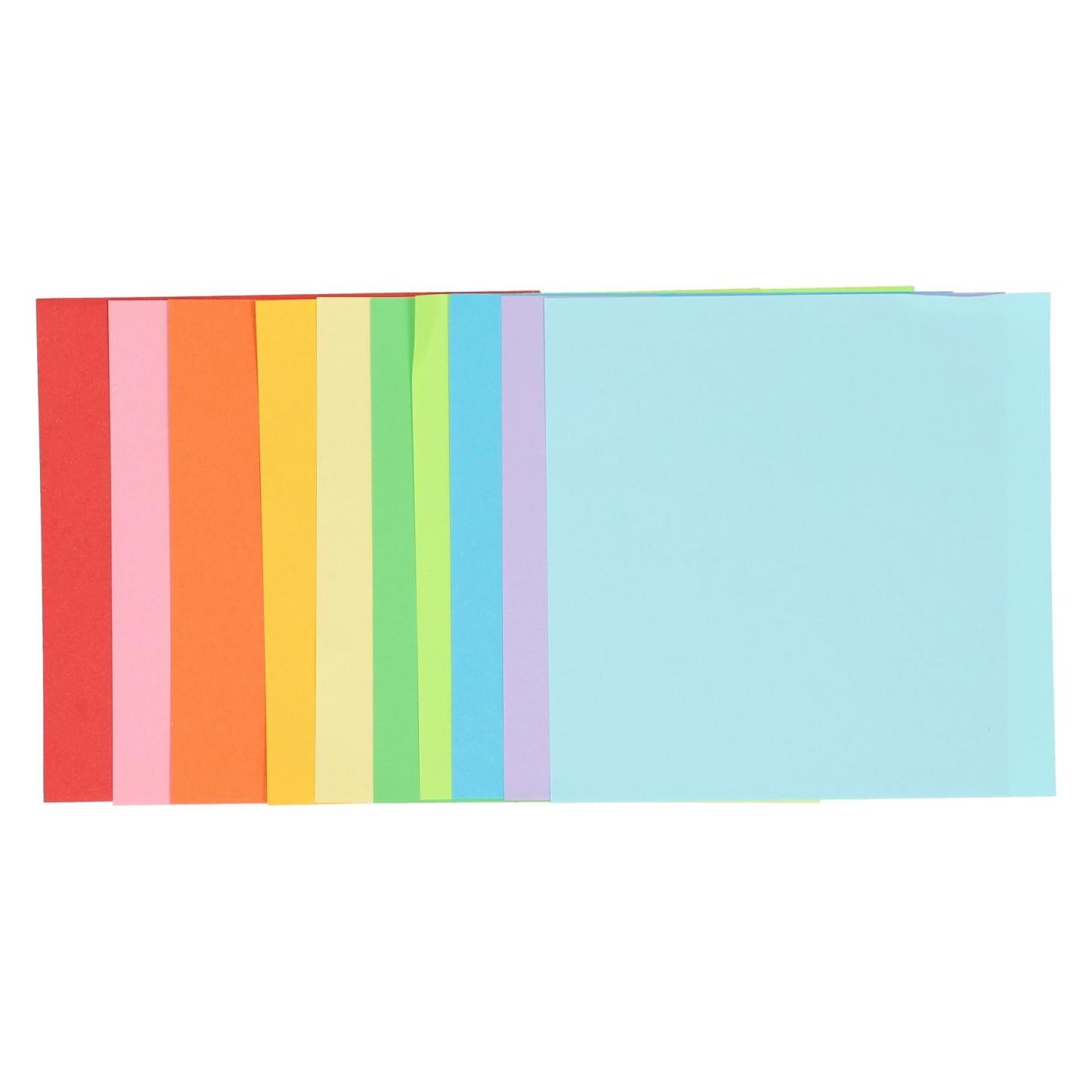Grafix Faltpapier 15x15cm, 120 Blatt 10 Farben (62806551)