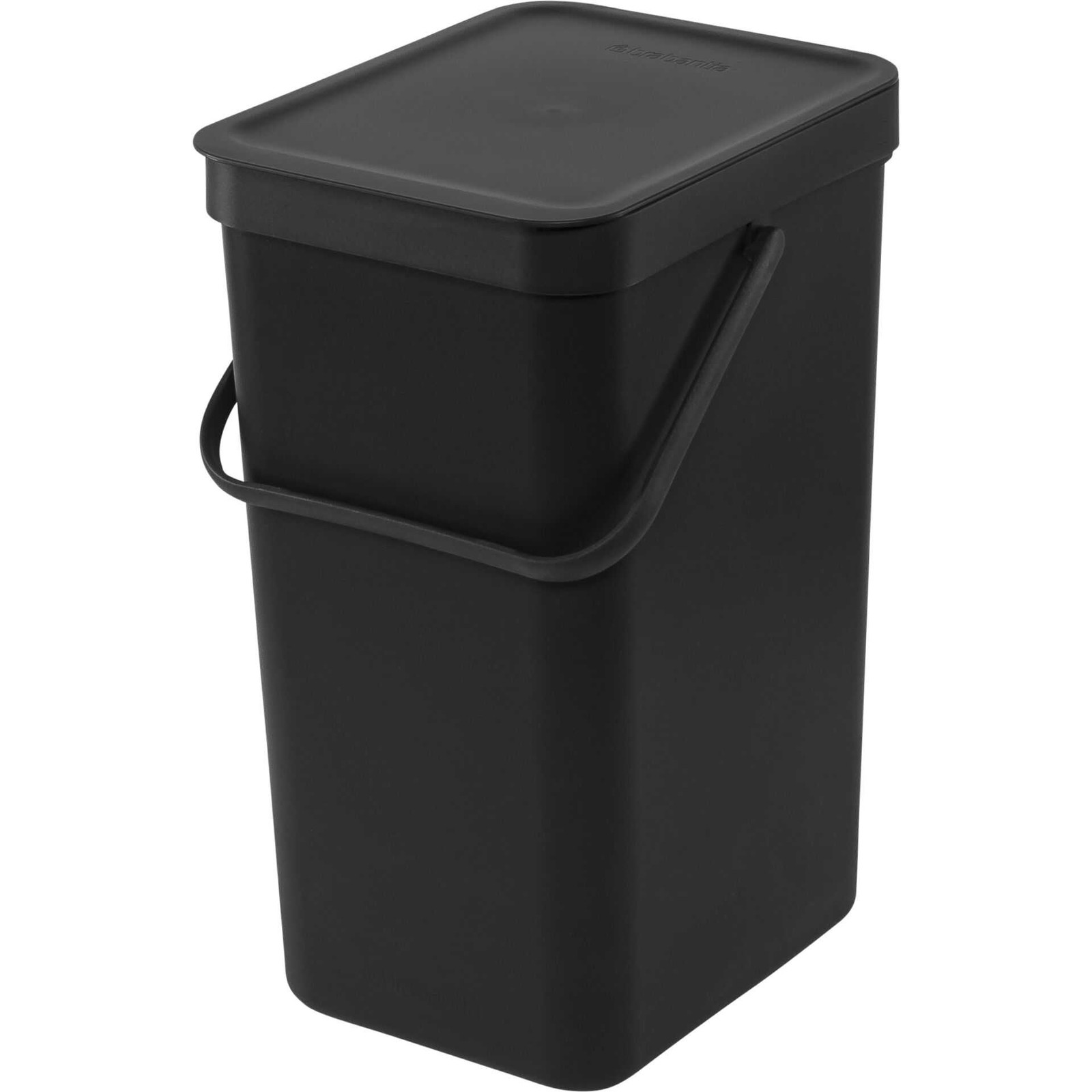 Brabantia Sort & Go Afvalcontainer, 16 liter, grijs