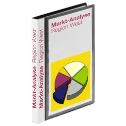 FolderSys Sichtbuch A5 schwarz