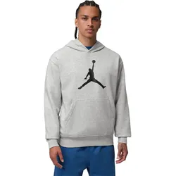 NIKE Jordan Fleece Hoodie Herren 050 - grey heather/black XL