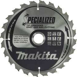 Makita B-33130 SPECIALIZED B-33130 Kreissägeblatt 235 x 30 x 2.3 mm Zähneanzahl: 24 1 St.