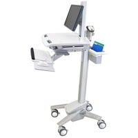 StyleView SV41 Visitenwagen mit LCD-Gelenk, Trolley weiß