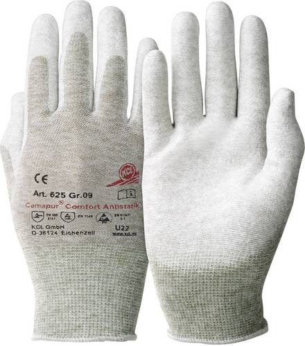 KCL 625-10 Camapur Comfort Antistatik Polyamid Arbeitshandschuh Größe (Handschuhe): 10, XL EN 16350:2014-07 CAT II 1 Paar