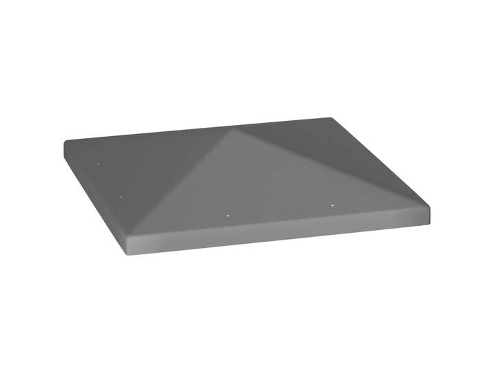 ComfortXL Ersatzdach De-12705 300/300 cm 600D Upf30+ mit 8 Drainagelöchern Dunkelgrau, 298x1x298 cm, Sonnenschutz, Pavillons