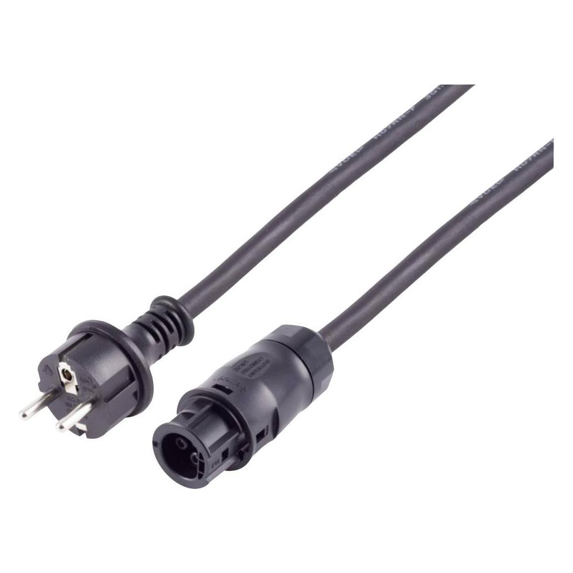 BKL Electronic 2801001 PV Strom-Einspeisekabel Kabellänge 3 m (2801001)