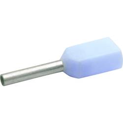 Klauke 8678 Zwillings-Aderendhülse 0.25 mm² Teilisoliert Hellblau 1000 St.