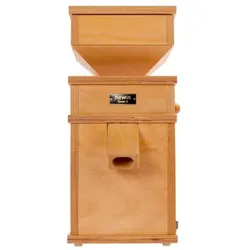 hawos Queen 2 Getreidemühle | 600 W, Korund-Keramik-Mahlstein 100 mm, Buche-Multiplex