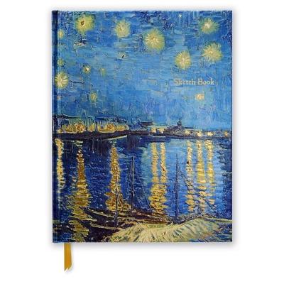 Premium Skizzenbuch: Vincent van Gogh, Sternennacht über der Rhone, Nonbook von Flame Tree Publishing, Brown Trout-Auslieferer Flechsig,