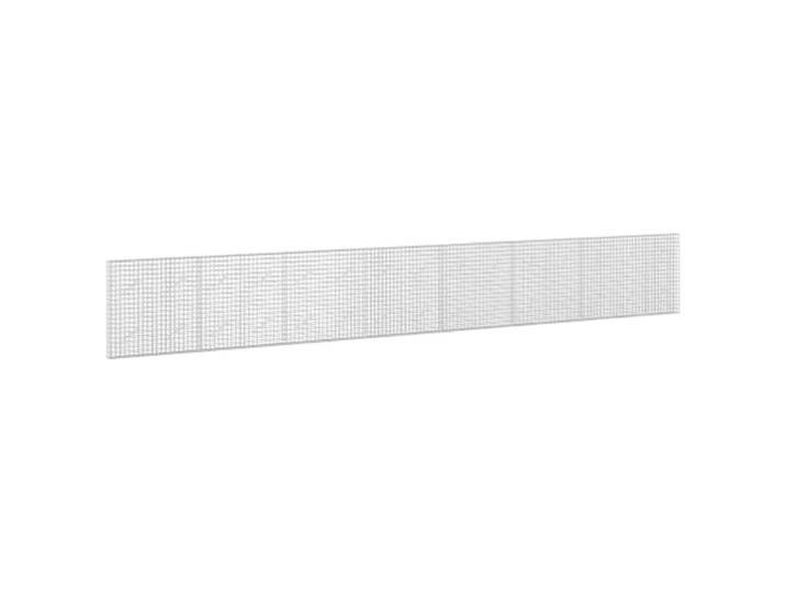 vidaXL Gabion mit 5 mm Draht und 5x5 cm Maschen 750x10x100 cm 25 Längen, 4 Höhen, 4 Breiten , Einfachen Haken-und-Clip system, Stabile konstruktion für draußen