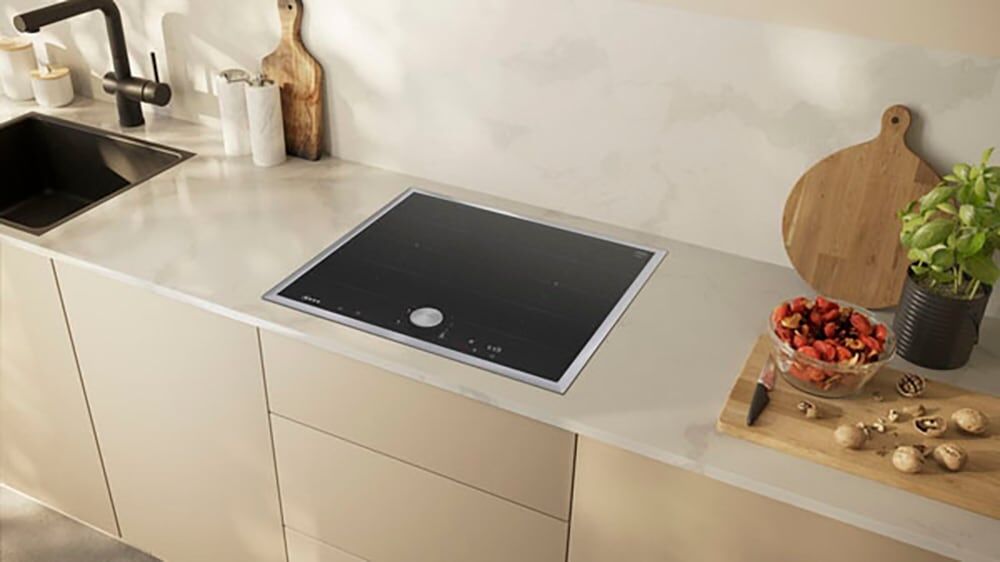 NEFF Flex-Induktions-Kochfeld "T66STY4L0", schwarz, B:58,3cm H:5,5cm T:51,3cm, Kochfelder, Präzise Steuerung mit Twist Pad & intuitive, flexible Kochzonen, Flex-Induktions-Kochfeld