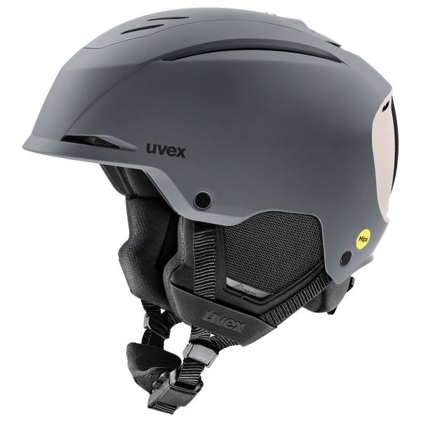 Uvex - Resolution Mips - Skihelm Gr 59-61 cm grau