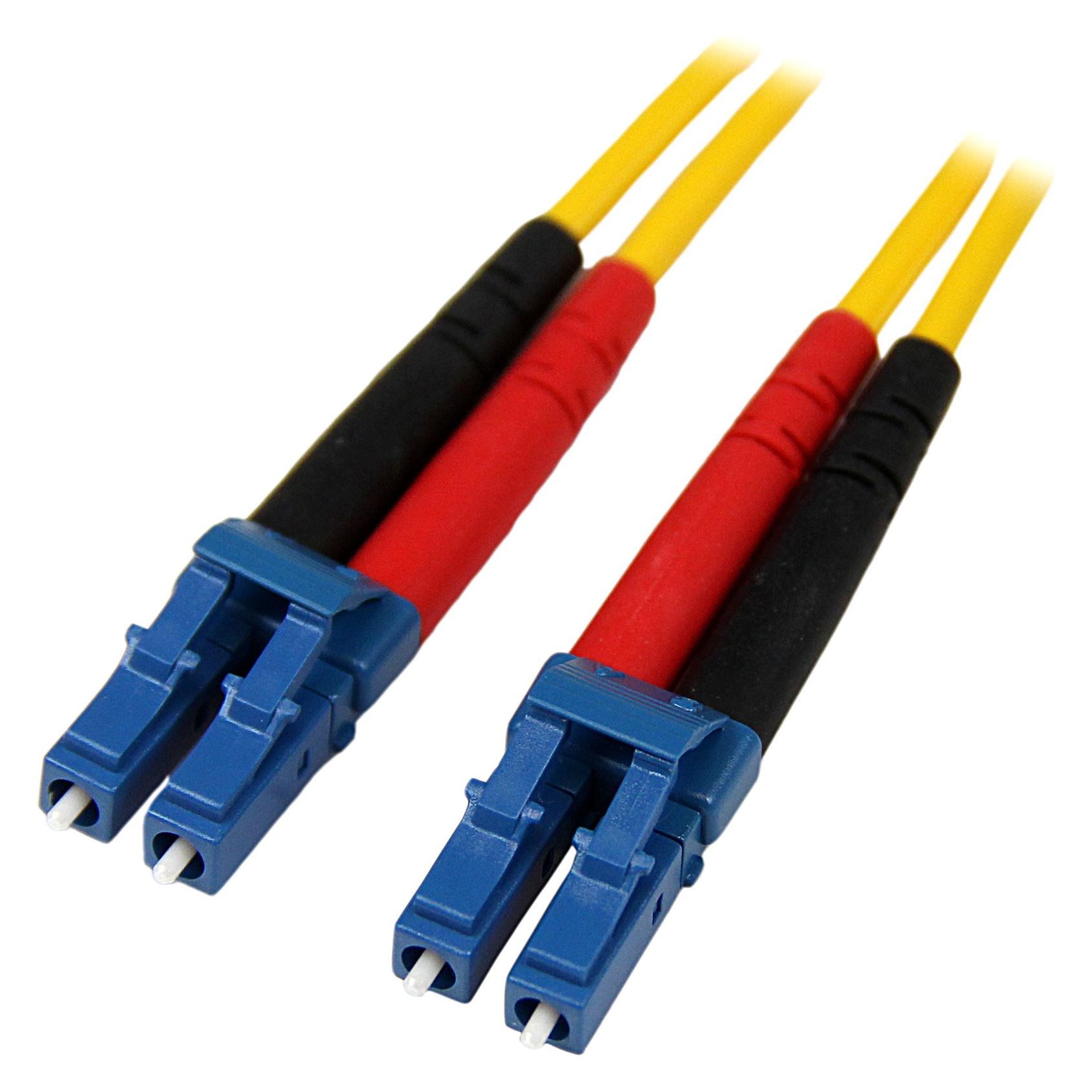 StarTech 1m Lc To Lc Fiber Patch Cable (1 m) (SMFIBLCLC1)