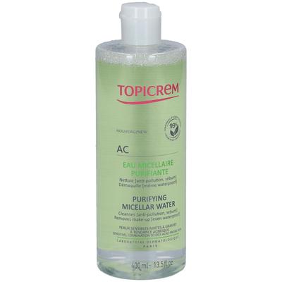 Topicrem AC Zuiverend Micellair Water 400 ml Gesichtswasser