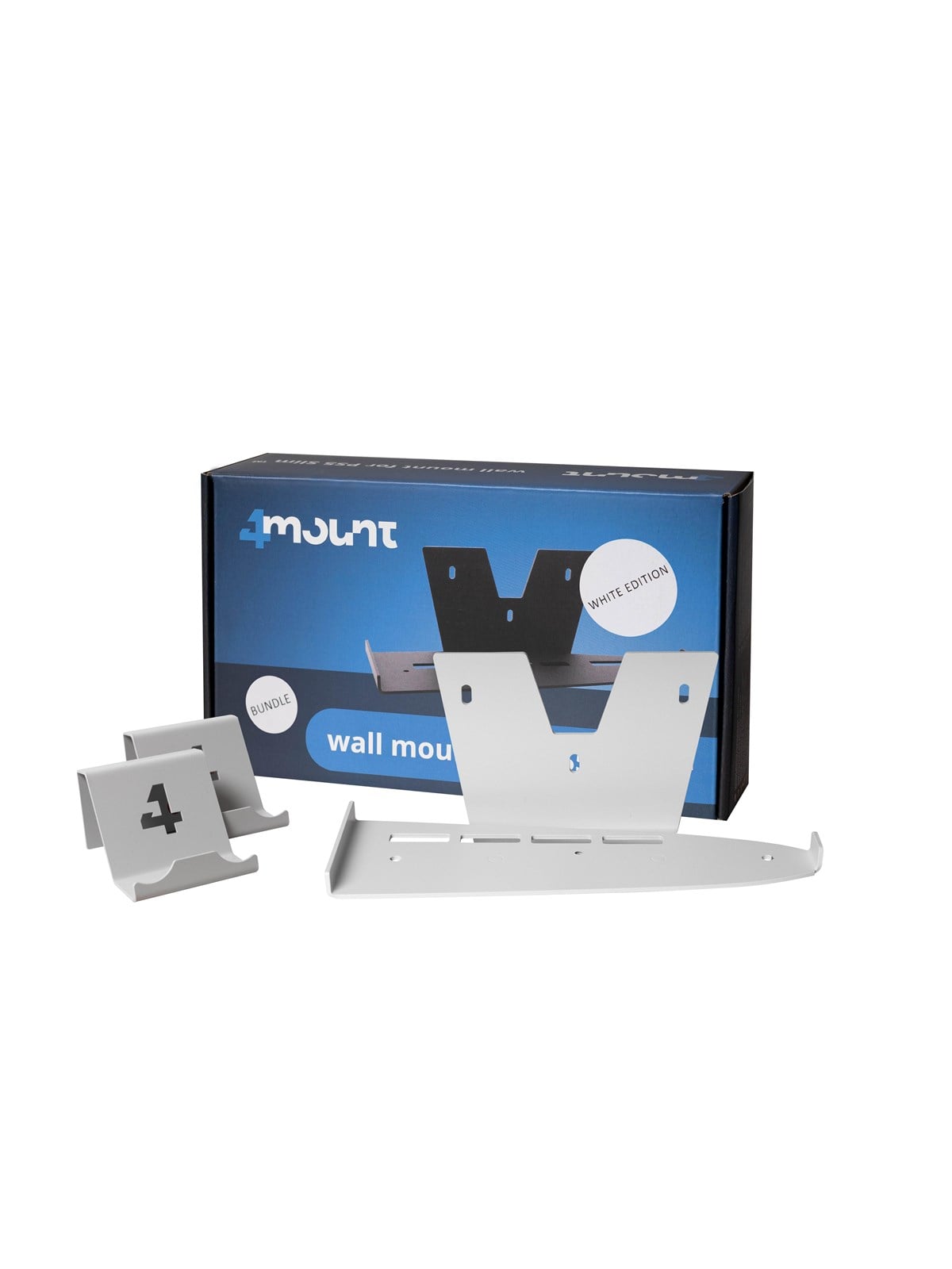 4Mount White Bundle - Wall Mount - Sony PlayStation 5