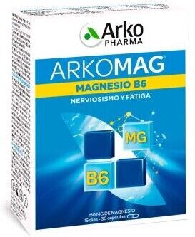 Arkopharma Arkovital Magnesium + Vitamin B6 30 Kapseln