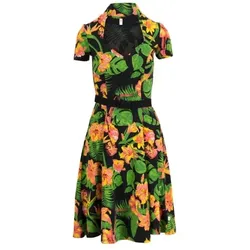 Blutsgeschwister Sommerkleid Gracious Allure - tropical island XS