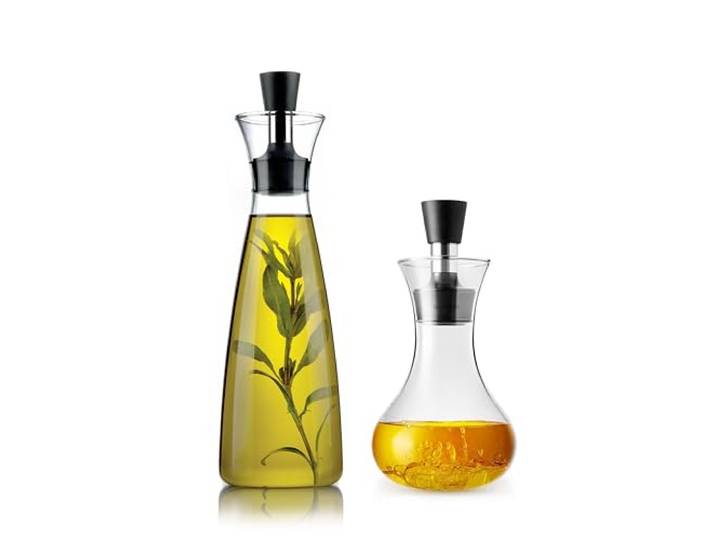 EVA SOLO Ensemble Oilcarafe & Shaker à Vinaigrette sans Gouttes – Pas d'huile ou de Dressage sur la Table