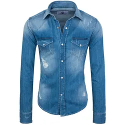 Rock Creek Hemd Jeanshemd Regular Fit
