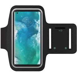 SmartFitness Motorola Edge Handy Sport Armband, Smartphone Sportarmband, Schwarz