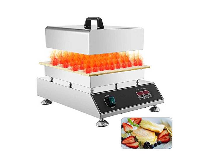 hzexun Waffeleisen Kommerzielle Toaster Waffeleisen Fluffy Souffle Gebäck Maschine Antihaftbeschichtung Waffeleisen Maschine 1500W