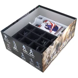 Feldherr Schaumstoff Set Organizer Insert für Star Wars: Shatterpoint - Grundsp (Kunststoff, Schaumstoff)