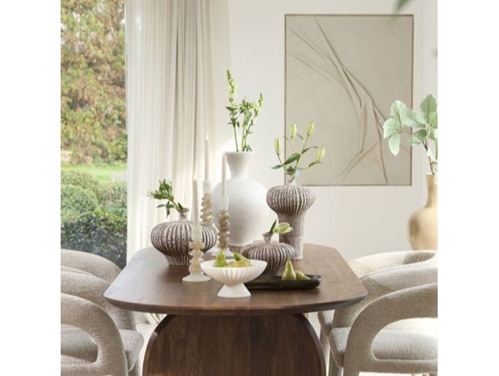 Wandornament 90X2,5X120 Cm ELINOR Creme